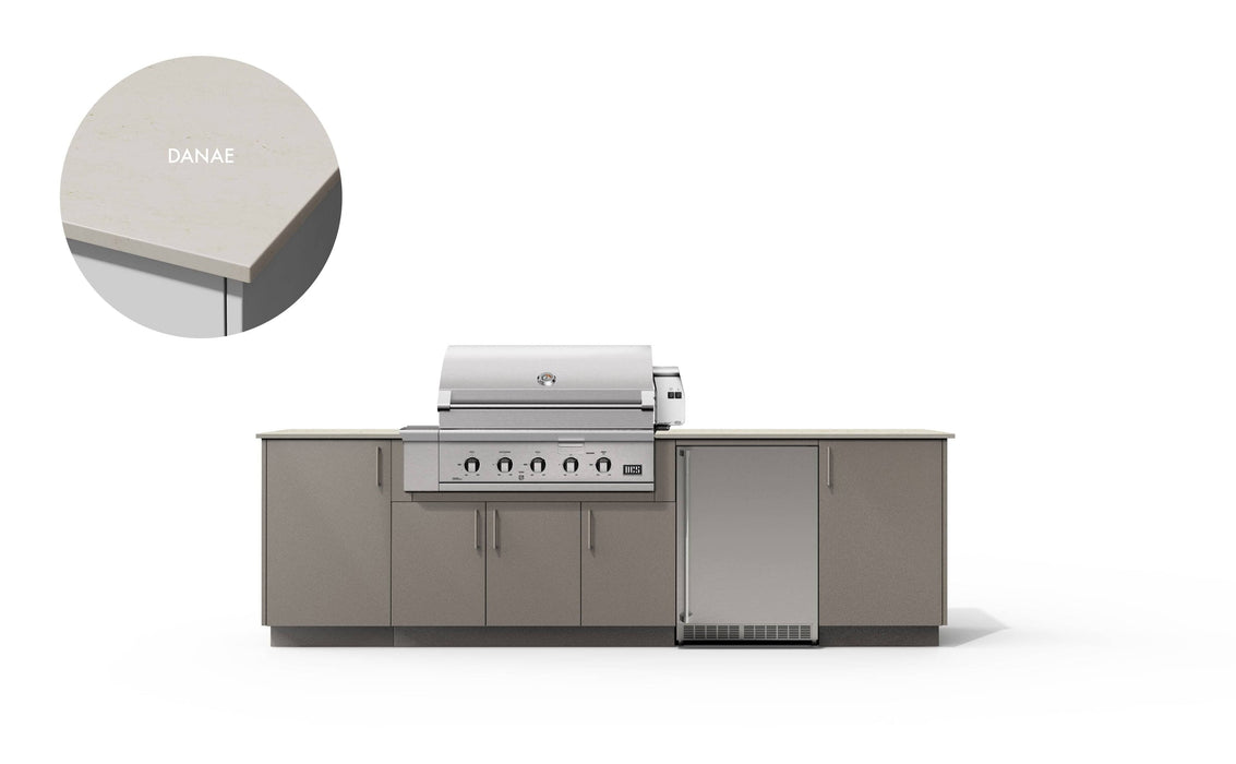 Urban Bonfire Urban Bonfire Horizon 42 Outdoor Kitchen Clay / Danae C-HORIZON42-CL-DANAE Barbecue Finished - Gas