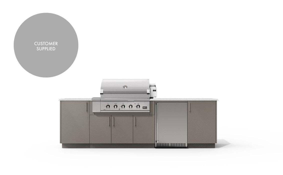 Urban Bonfire Urban Bonfire Horizon 42 Outdoor Kitchen Clay / I will supply own countertop C-HORIZON42-CL Barbecue Finished - Gas