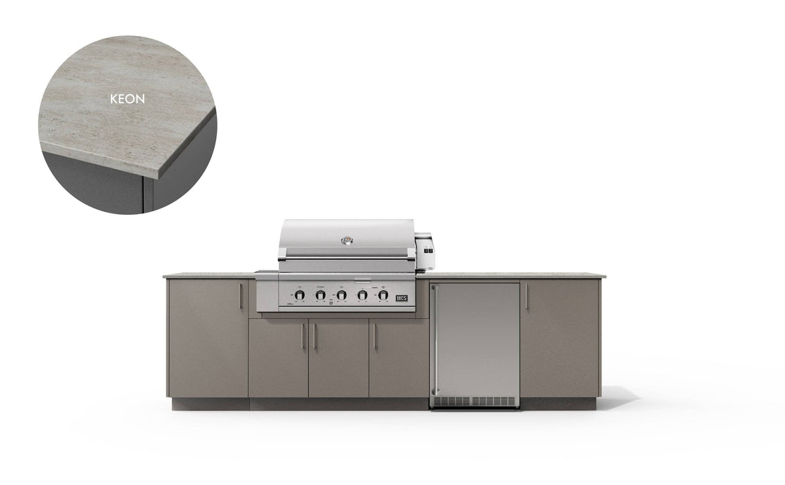 Urban Bonfire Urban Bonfire Horizon 42 Outdoor Kitchen Clay / Keon C-HORIZON42-CL-KEON Barbecue Finished - Gas