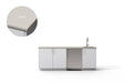 Urban Bonfire Urban Bonfire Lagoon Outdoor Kitchen Chantilly / Danae C-LAGOON-CH-DANAE Barbecue Finished - Gas
