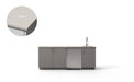 Urban Bonfire Urban Bonfire Lagoon Outdoor Kitchen Clay / Danae C-LAGOON-CL-DANAE Barbecue Finished - Gas