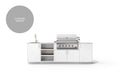 Urban Bonfire Urban Bonfire Meadow 36 Outdoor Kitchen Chantilly / I will supply my own countertop C-MEADOW36-CH Barbecue Finished - Gas