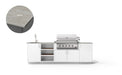 Urban Bonfire Urban Bonfire Meadow 36 Outdoor Kitchen Chantilly / Keon C-MEADOW36-CH-KEON Barbecue Finished - Gas