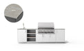 Urban Bonfire Urban Bonfire Meadow 42 Outdoor Kitchen Chantillly / Keon C-MEADOW42-CH-KEON Barbecue Finished - Gas
