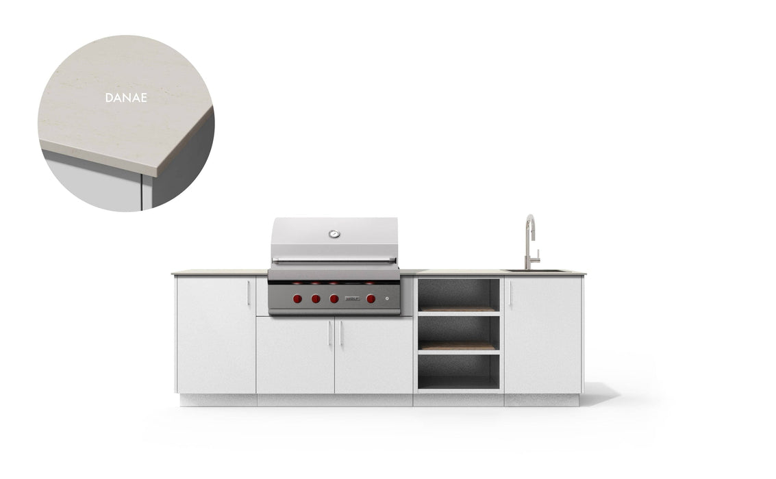 Urban Bonfire Urban Bonfire Mist 36 Outdoor Kitchen Chantilly / Danae C-MIST36-CH-DANAE Barbecue Finished - Gas