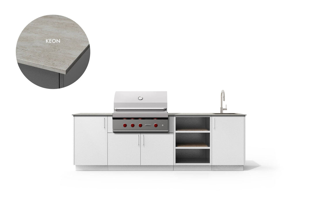 Urban Bonfire Urban Bonfire Mist 36 Outdoor Kitchen Chantilly / Keon C-MIST36-CH-KEON Barbecue Finished - Gas