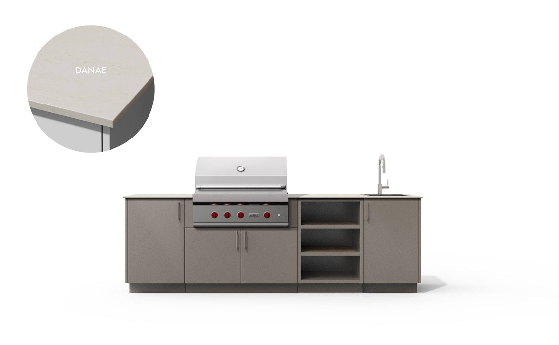 Urban Bonfire Urban Bonfire Mist 36 Outdoor Kitchen Clay / Danae C-MIST36-CL-DANAE Barbecue Finished - Gas