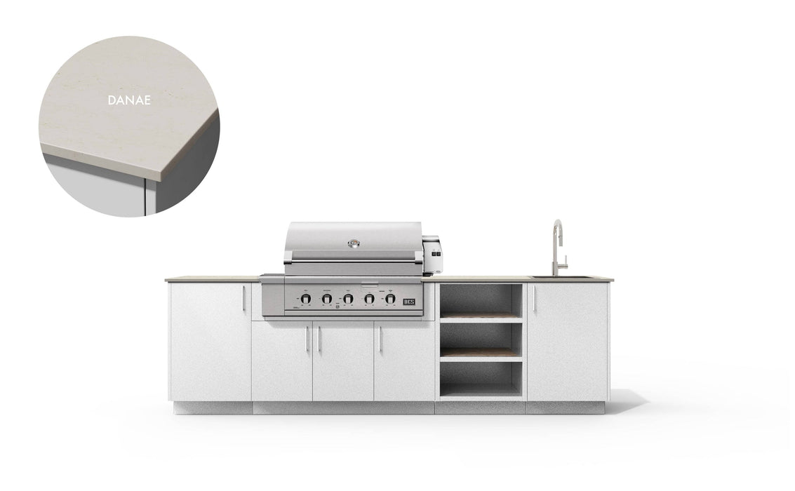 Urban Bonfire Urban Bonfire Mist 42 Outdoor Kitchen Barbecue Finished - Gas