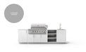 Urban Bonfire Urban Bonfire Mist 42 Outdoor Kitchen Chantilly / I will supply my own countertop C-MIST42-CH Barbecue Finished - Gas