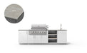 Urban Bonfire Urban Bonfire Mist 42 Outdoor Kitchen Chantilly / Keon C-MIST42-CH-KEON Barbecue Finished - Gas