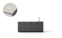 Urban Bonfire Urban Bonfire Perseid Outdoor Kitchen Anthracite / Danae C-PERSEID-AN-DANAE Barbecue Finished - Gas