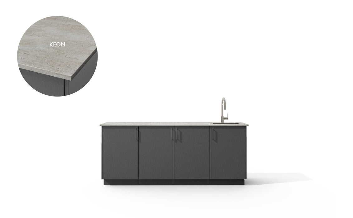 Urban Bonfire Urban Bonfire Perseid Outdoor Kitchen Anthracite / Keon C-PERSEID-AN-KEON Barbecue Finished - Gas