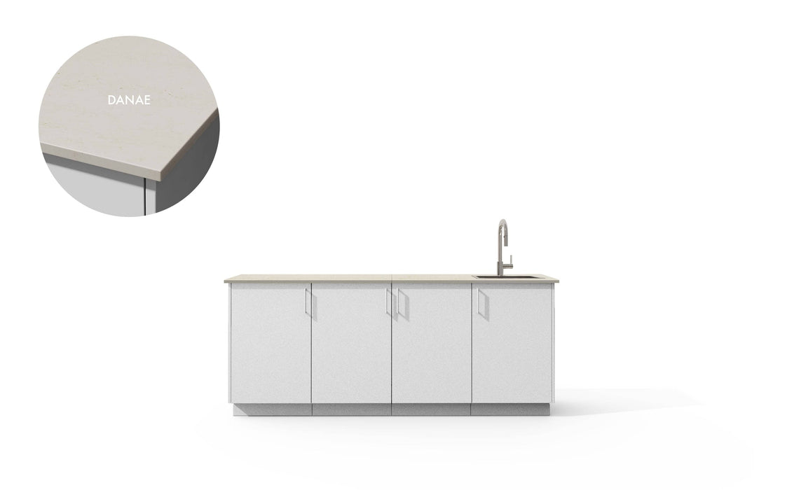 Urban Bonfire Urban Bonfire Perseid Outdoor Kitchen Chantilly / Danae C-PERSEID-CH-DANAE Barbecue Finished - Gas