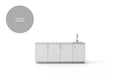 Urban Bonfire Urban Bonfire Perseid Outdoor Kitchen Chantilly / I will supply my own countertop C-PERSEID-CH Barbecue Finished - Gas
