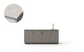 Urban Bonfire Urban Bonfire Perseid Outdoor Kitchen Clay / Danae C-PERSEID-CL-DANAE Barbecue Finished - Gas