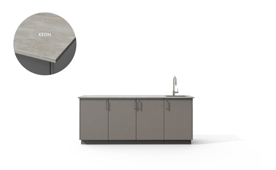 Urban Bonfire Urban Bonfire Perseid Outdoor Kitchen Clay / Keon C-PERSEID-CL-KEON Barbecue Finished - Gas