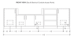 Urban Bonfire Urban Bonfire Prairie 42 Outdoor Kitchen Barbecue Finished - Gas