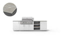 Urban Bonfire Urban Bonfire Prairie 42 Outdoor Kitchen Chantilly / Keon C-PRAIRIE42-CH-KEON Barbecue Finished - Gas