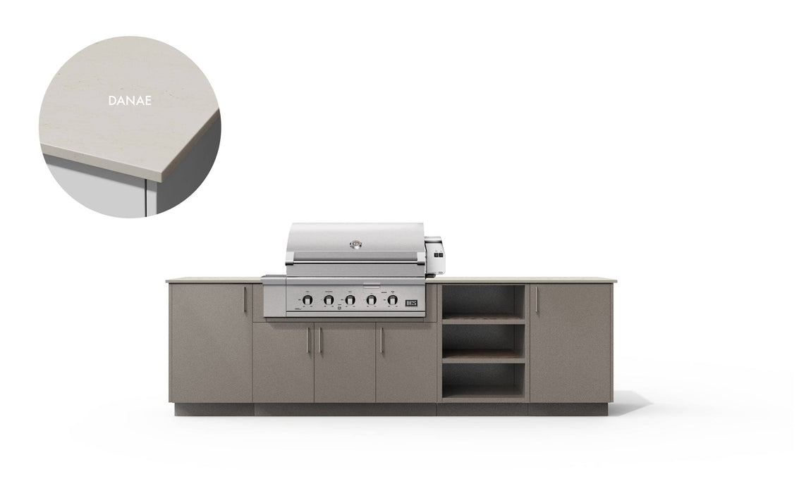 Urban Bonfire Urban Bonfire Prairie 42 Outdoor Kitchen Clay / Danae C-PRAIRIE42-CL-DANAE Barbecue Finished - Gas