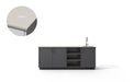 Urban Bonfire Urban Bonfire Reef Outdoor Kitchen Anthracite / Danae C-REEF-AN-DANAE Barbecue Finished - Gas
