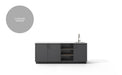 Urban Bonfire Urban Bonfire Reef Outdoor Kitchen Anthracite / I will supply my own countertop C-REEF-AN Barbecue Finished - Gas