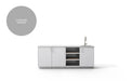 Urban Bonfire Urban Bonfire Reef Outdoor Kitchen Chantilly / I will supply my own countertop C-REEF-CH Barbecue Finished - Gas