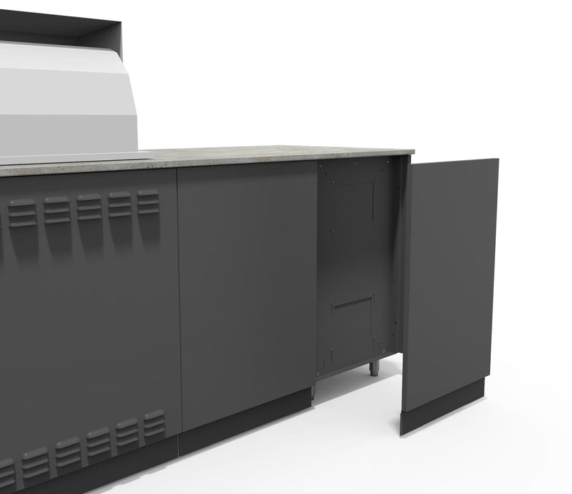 Urban Bonfire Urban Bonfire Ridge 36 Outdoor Kitchen Barbecue Finished - Gas