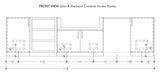 Urban Bonfire Urban Bonfire Ridge 36 Outdoor Kitchen Barbecue Finished - Gas