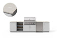Urban Bonfire Urban Bonfire Ridge 36 Outdoor Kitchen Chantilly / Danae C-RIDGE36-CH-DANAE Barbecue Finished - Gas