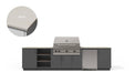 Urban Bonfire Urban Bonfire Ridge 42 Outdoor Kitchen Anthracite / Danae C-RIDGE42-AN-DANAE Barbecue Finished - Gas