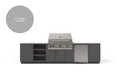 Urban Bonfire Urban Bonfire Ridge 42 Outdoor Kitchen Anthracite / I will supply my own countertop C-RIDGE42-AN Barbecue Finished - Gas
