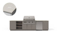 Urban Bonfire Urban Bonfire Ridge 42 Outdoor Kitchen Clay / Danae C-RIDGE42-CL-DANAE Barbecue Finished - Gas