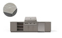 Urban Bonfire Urban Bonfire Ridge 42 Outdoor Kitchen Clay / Keon C-RIDGE42-CL-KEON Barbecue Finished - Gas
