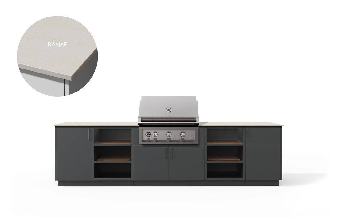 Urban Bonfire Urban Bonfire Savannah 36 Outdoor Kitchen Anthracite / Danae C-SAVANNAH36-AN-DANAE Barbecue Finished - Gas