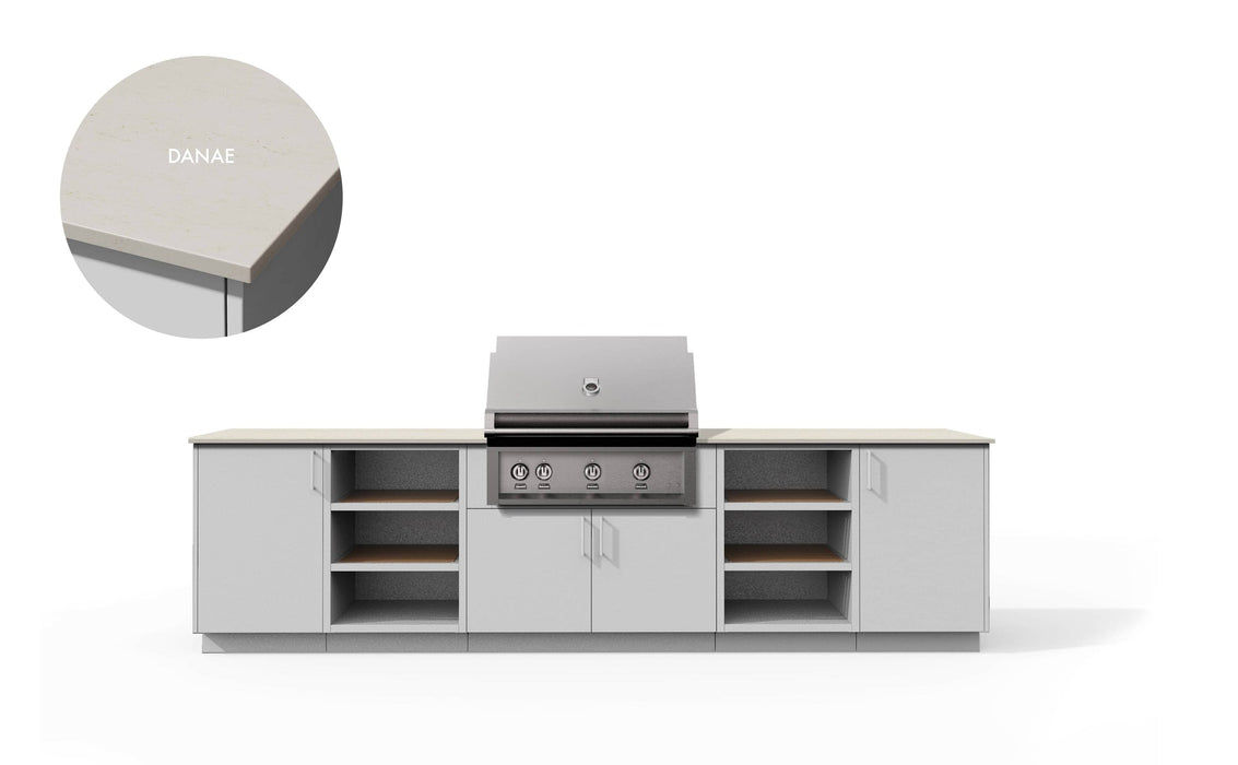 Urban Bonfire Urban Bonfire Savannah 36 Outdoor Kitchen Chantilly / Danae C-SAVANNAH36-CH-DANAE Barbecue Finished - Gas