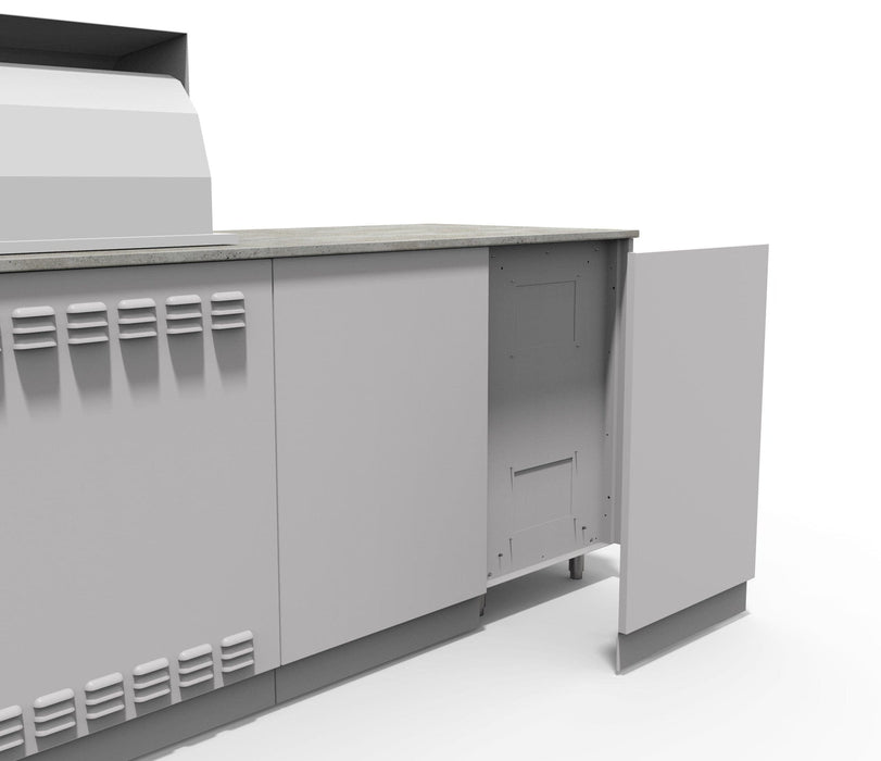 Urban Bonfire Urban Bonfire Savannah 42 Outdoor Kitchen Barbecue Finished - Gas