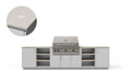 Urban Bonfire Urban Bonfire Savannah 42 Outdoor Kitchen Chantilly / Danae C-SAVANNAH42-CH-DANAE Barbecue Finished - Gas