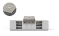Urban Bonfire Urban Bonfire Savannah 42 Outdoor Kitchen Chantilly / Keon C-SAVANNAH42-CH-KEON Barbecue Finished - Gas