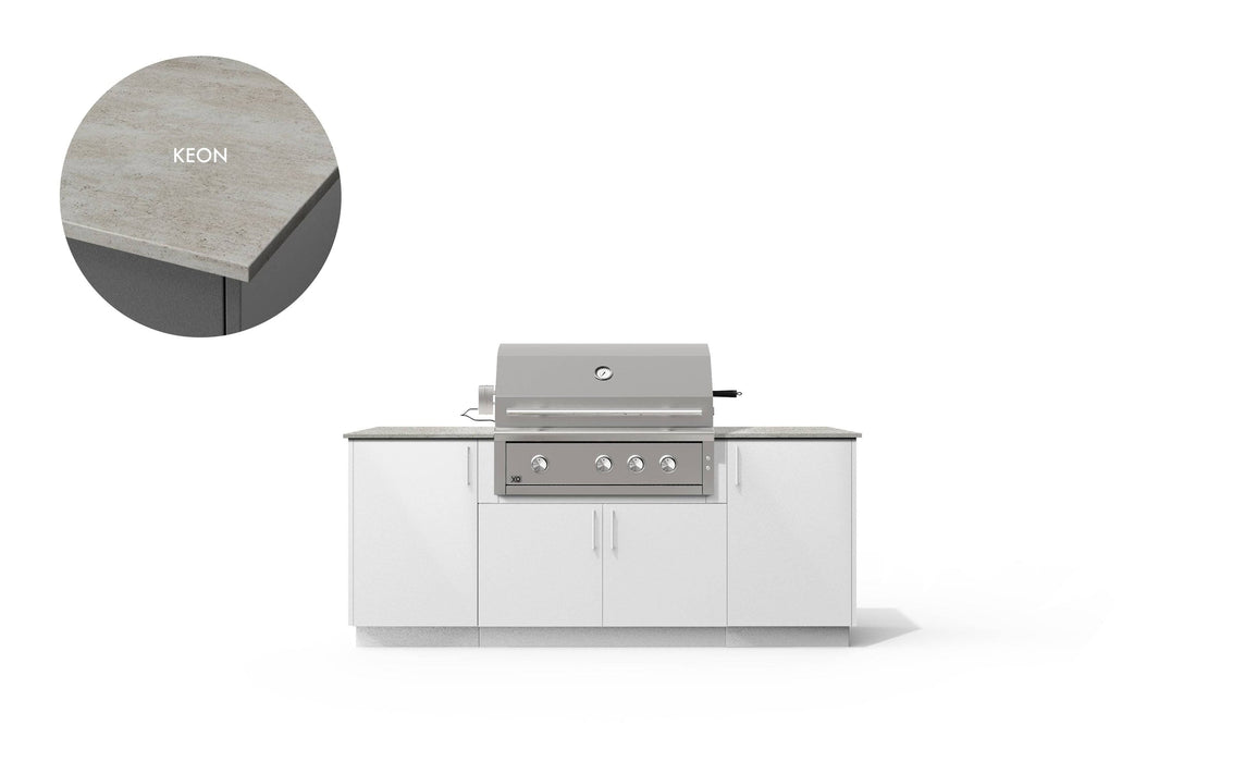 Urban Bonfire Urban Bonfire Sierra 36 Outdoor Kitchen Chantilly / Keon C-SIERRA36-CH-KEON Barbecue Finished - Gas