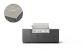 Urban Bonfire Urban Bonfire Sierra 42 Outdoor Kitchen Anthracite / Keon C-SIERRA42-AN-KEON Barbecue Finished - Gas