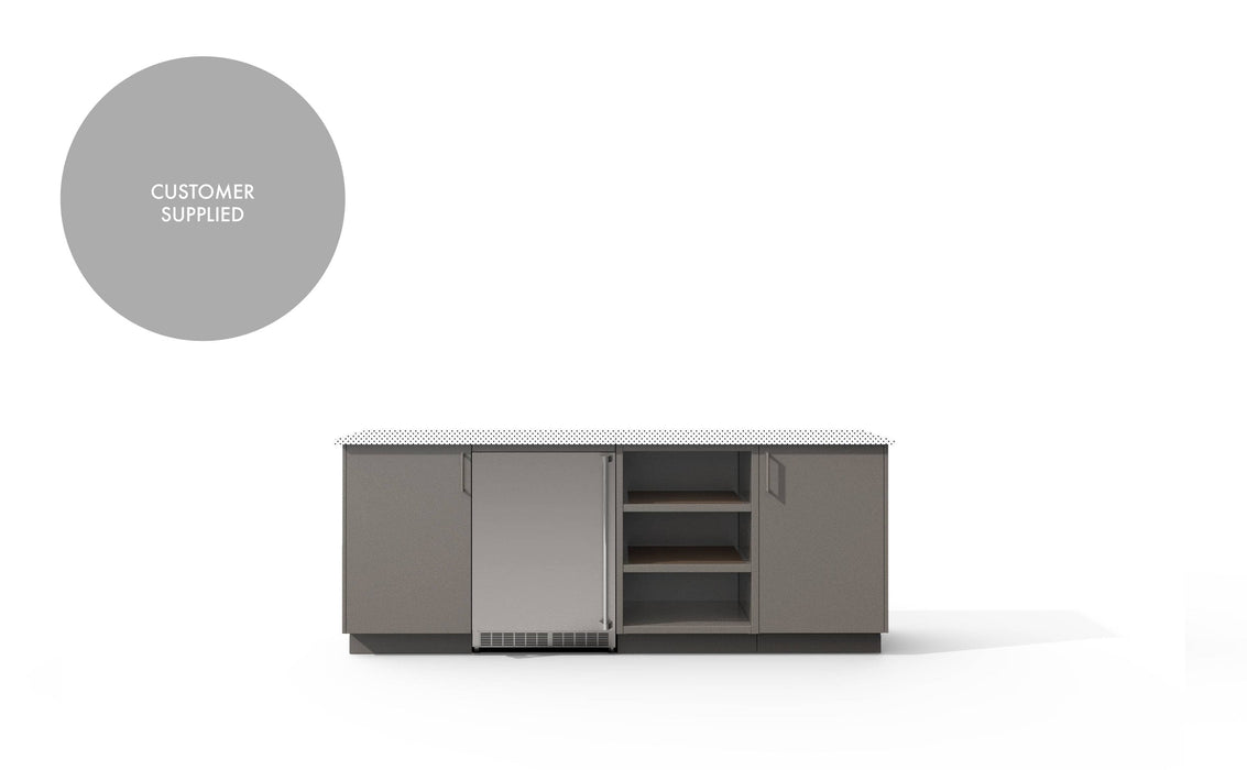 Urban Bonfire Urban Bonfire Skye Outdoor Kitchen Clay / I will supply my own countertop C-SKYE-CL Barbecue Finished - Gas