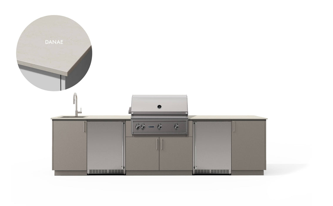 Urban Bonfire Urban Bonfire Soho 36 Outdoor Kitchen Clay / Danae C-SOHO36-CL-DANAE Barbecue Finished - Gas