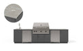 Urban Bonfire Urban Bonfire Soho 42 Outdoor Kitchen Anthracite / Keon C-SOHO42-AN-KEON Barbecue Finished - Gas