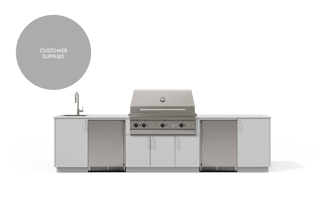 Urban Bonfire Urban Bonfire Soho 42 Outdoor Kitchen Chantilly / I will supply my own countertop C-SOHO42-CH Barbecue Finished - Gas