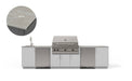 Urban Bonfire Urban Bonfire Soho 42 Outdoor Kitchen Chantilly / Keon C-SOHO42-CH-KEON Barbecue Finished - Gas