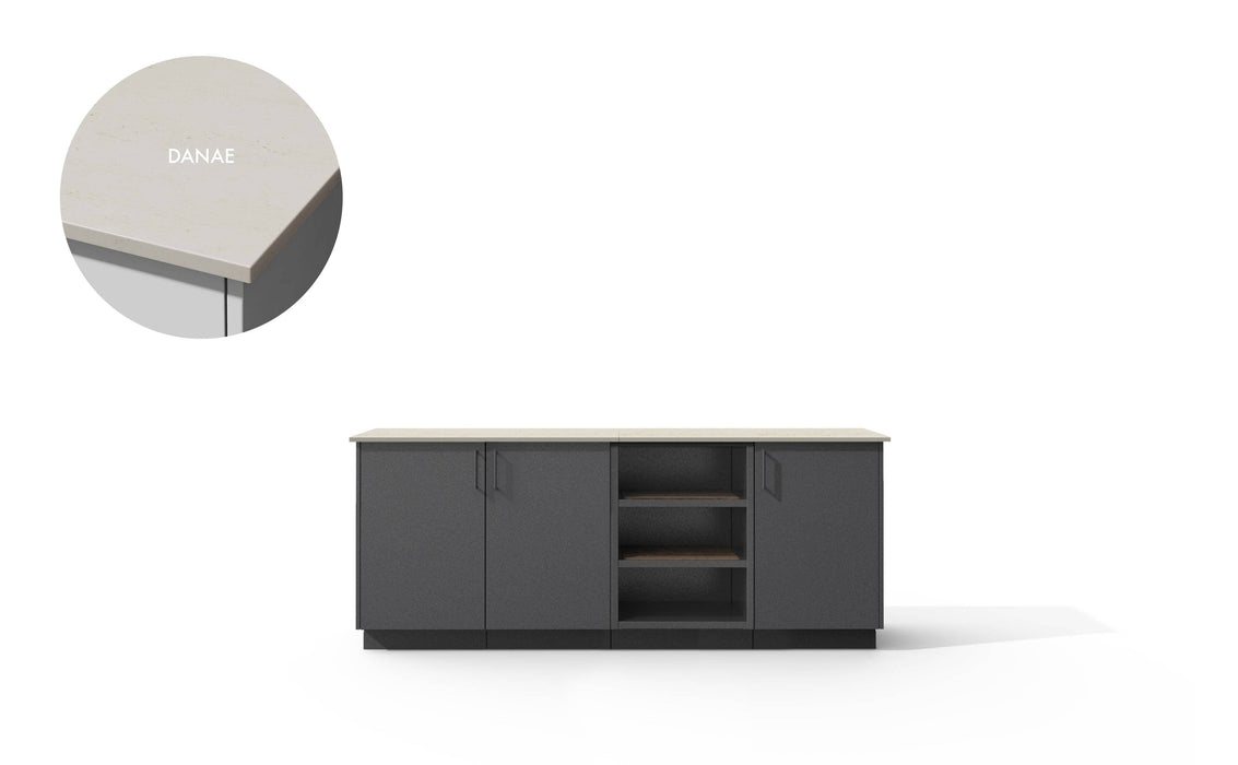 Urban Bonfire Urban Bonfire Solstice Outdoor Kitchen Anthracite / Danae C-SOLSTICE-AN-DANAE Barbecue Finished - Gas