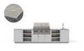 Urban Bonfire Urban Bonfire Stratus 42 Outdoor Kitchen Chantilly / Keon C-STRATUS42-CH-KEON Barbecue Finished - Gas