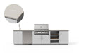 Urban Bonfire Urban Bonfire Tahoe 36 Outdoor Kitchen Chantilly / Danae C-TAHOE36-CH-DANAE Barbecue Finished - Gas