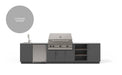 Urban Bonfire Urban Bonfire Tahoe 42 Outdoor Kitchen Anthracite / I will supply my own countertop C-TAHOE42-AN Barbecue Finished - Gas