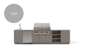 Urban Bonfire Urban Bonfire Tahoe 42 Outdoor Kitchen Clay / I will supply my own countertop C-TAHOE42-CL Barbecue Finished - Gas